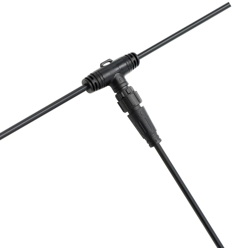 M12 2-6-Pin-T--Typ, robuster, wasserdichter SPS-Kabelsatz, IP67